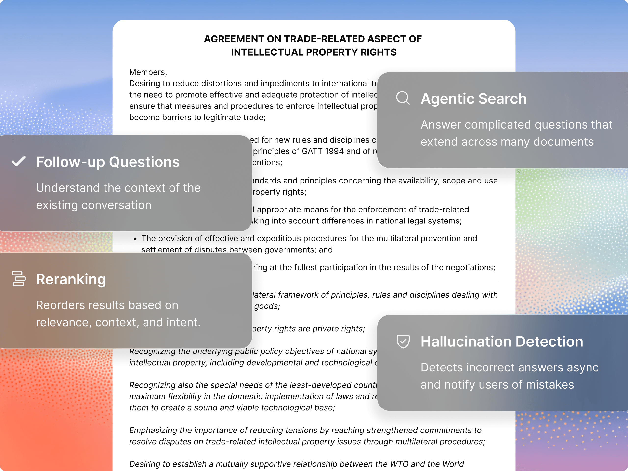 Agentset Retrieval Interface